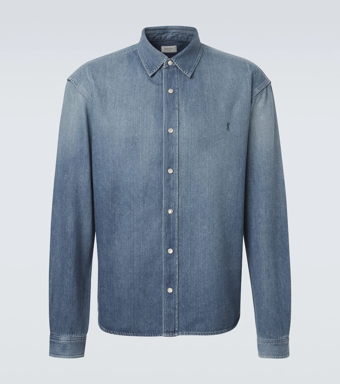 Saint Laurent - Cassandre denim shirt