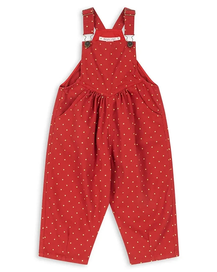Konges Sløjd NOLA OVERALLS GOTS Çocuk Pamuklu Pantolon