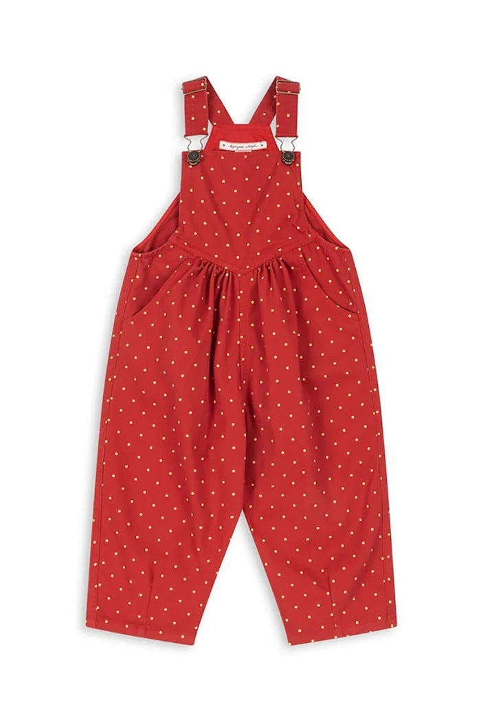 Konges Sløjd NOLA OVERALLS GOTS Çocuk Pamuklu Pantolon