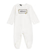 Versace Kids Cotton-Blend Logo All-In-One (1-18 Months)