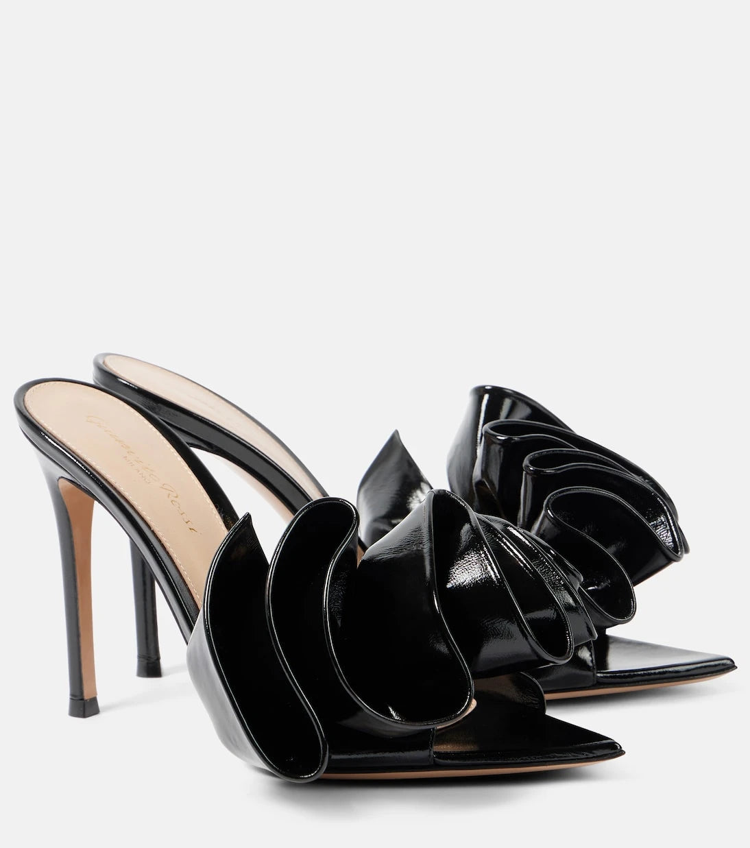Gianvito Rossi - Gabrielle 105 leather mules