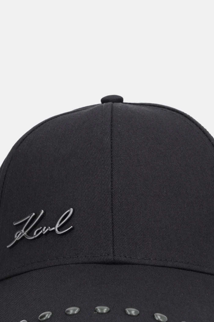 Karl Lagerfeld K/SIGNATURE Pamuk Şapka Vizörlü