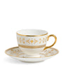 Bone China Bacchus Teacup and Saucer