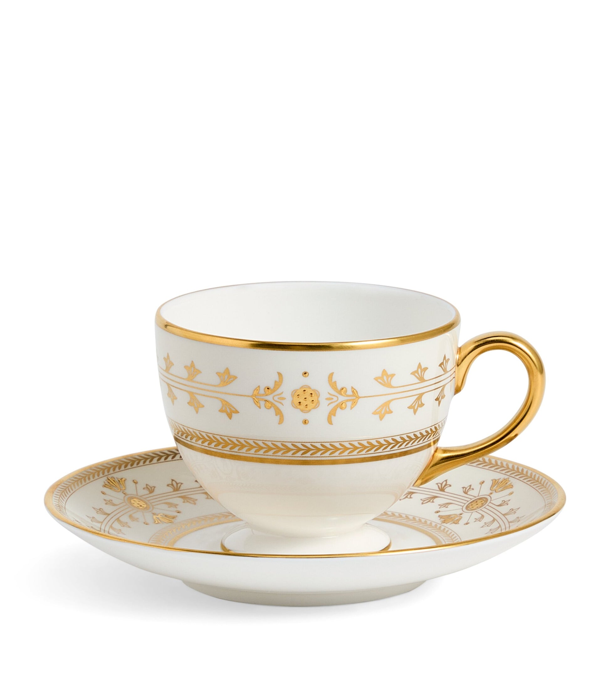 Bone China Bacchus Teacup and Saucer