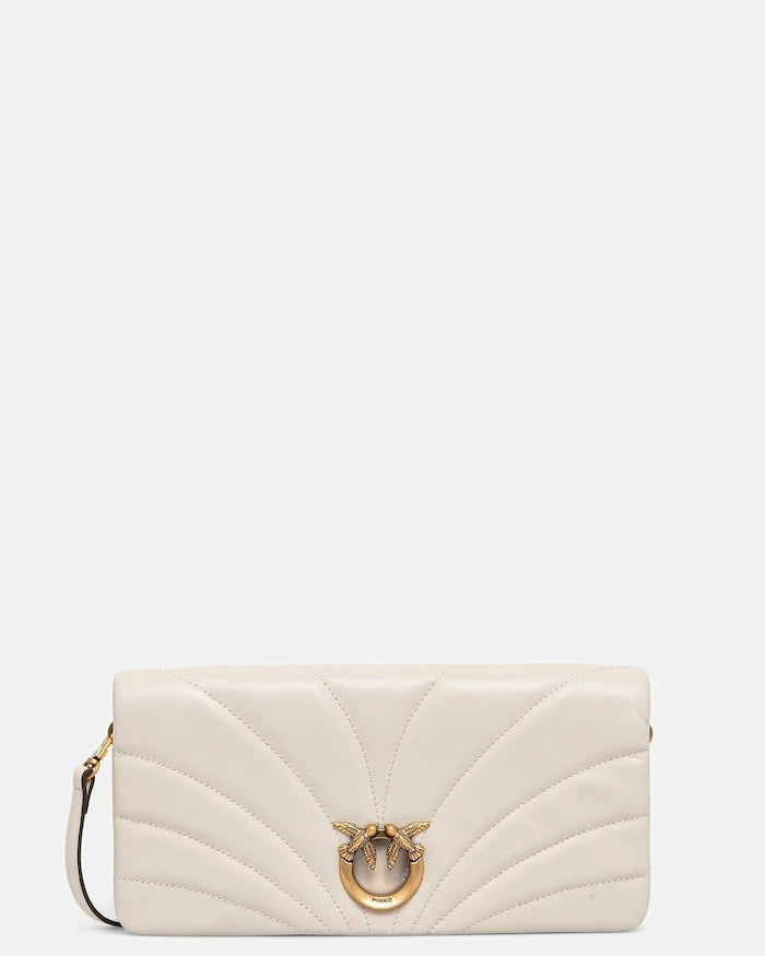 Pinko kadın deri crossbody çanta
