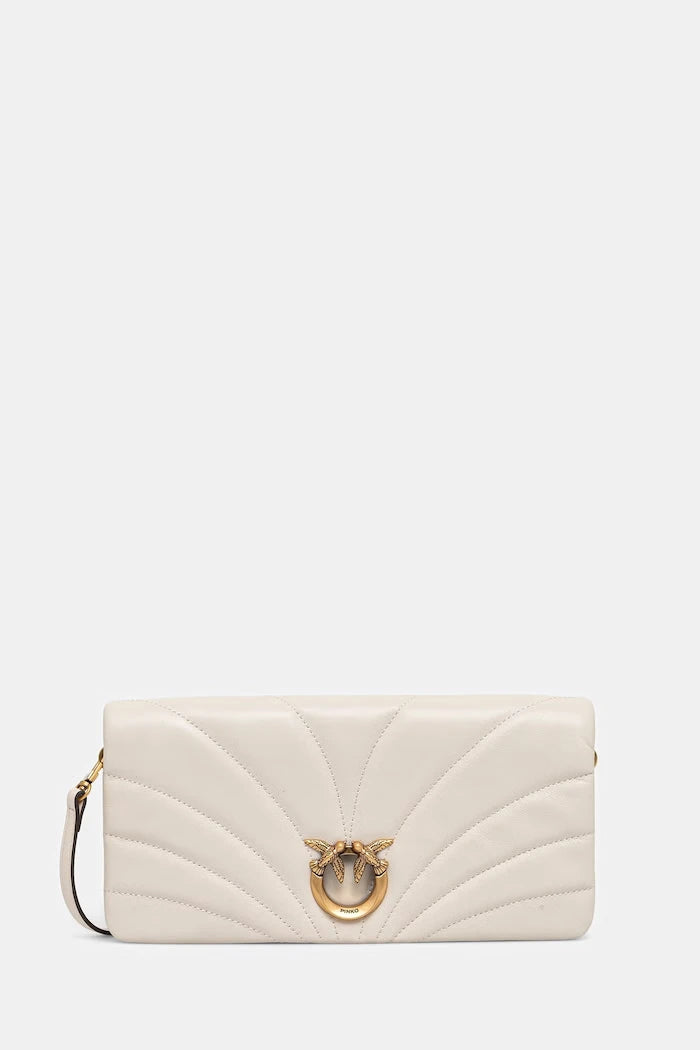 Pinko kadın deri crossbody çanta