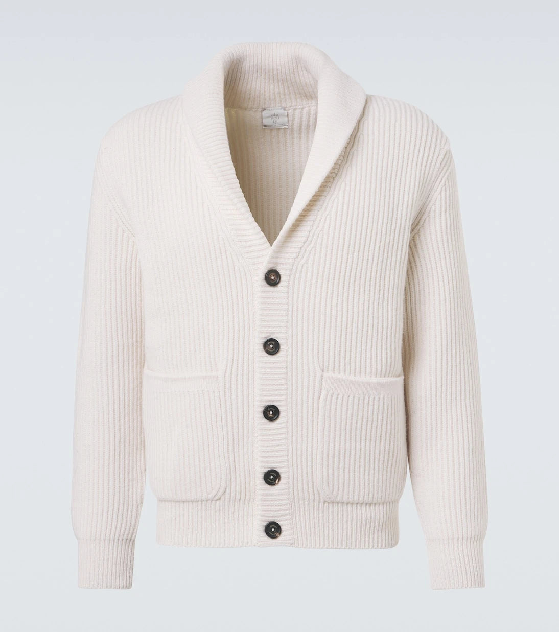 Eleventy - Ribbed-knit wool cardigan