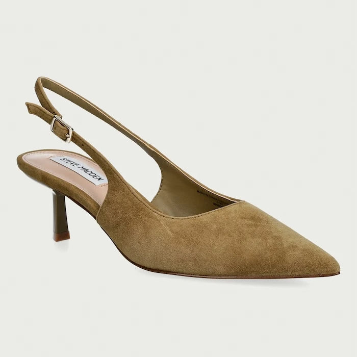 Steve Madden süet ince topuklu ayakkabı Korra