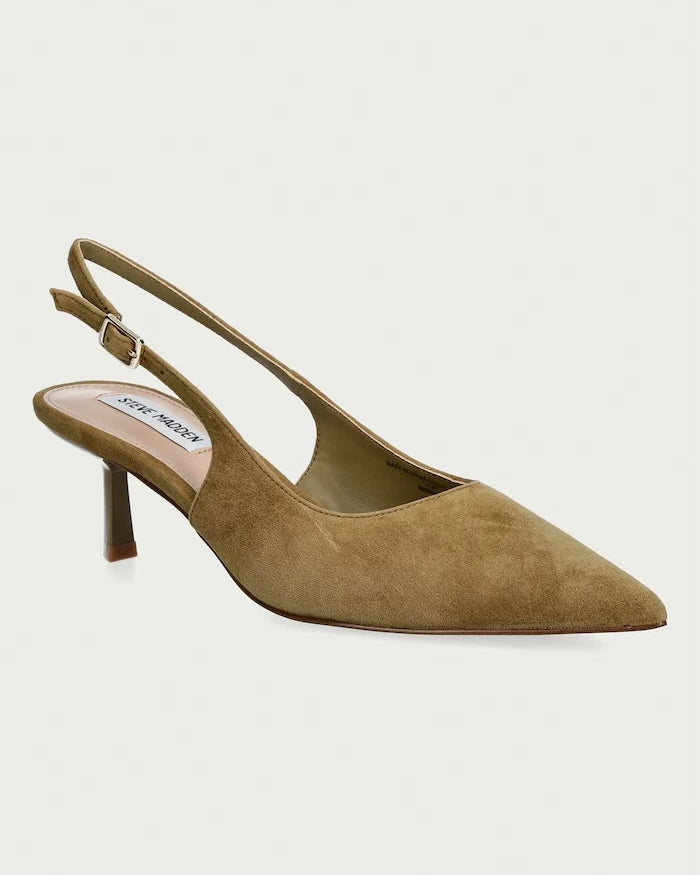Steve Madden süet ince topuklu ayakkabı Korra