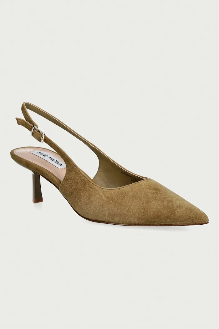 Steve Madden süet ince topuklu ayakkabı Korra