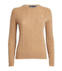 Polo Ralph Lauren Beige Wool-Cashmere Julianna Sweater