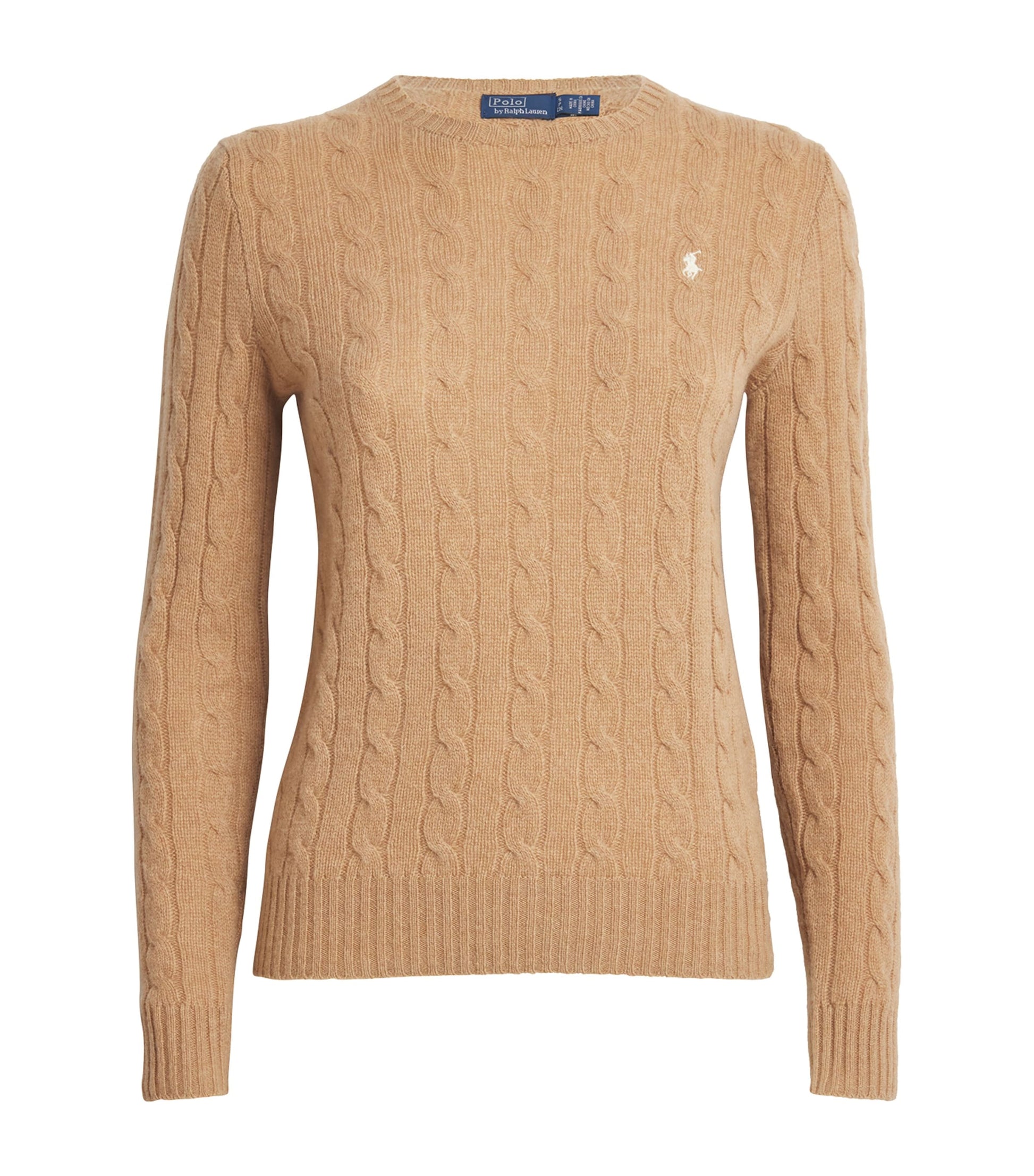 Polo Ralph Lauren Beige Wool-Cashmere Julianna Sweater