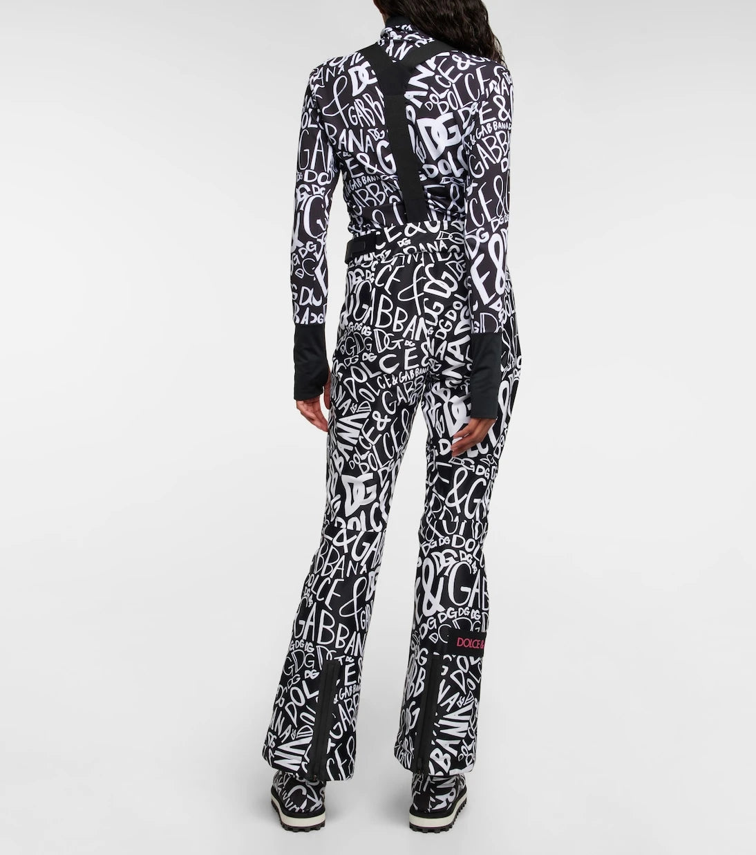 Dolce&Gabbana - Logo-print ski salopettes