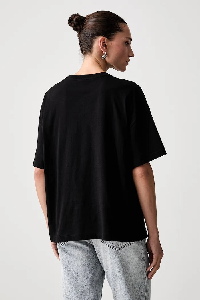 Armani Exchange kadın pamuklu tişört