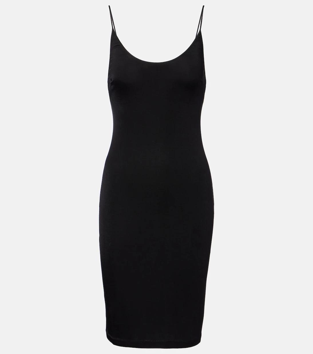 Saint Laurent - Cassandre jersey midi dress
