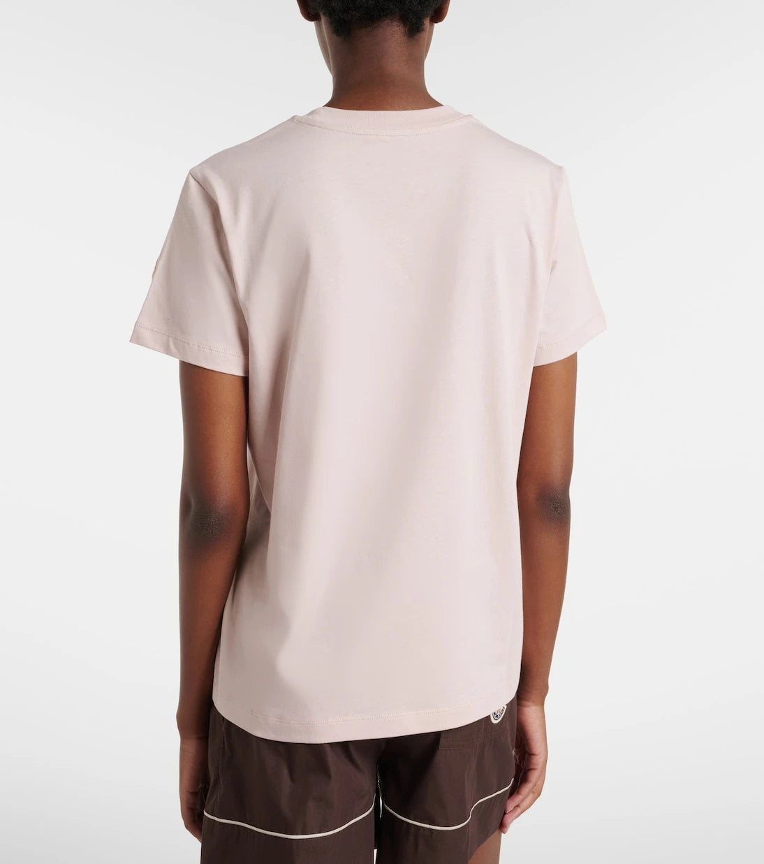 Moncler - Logo cotton jersey T-shirt