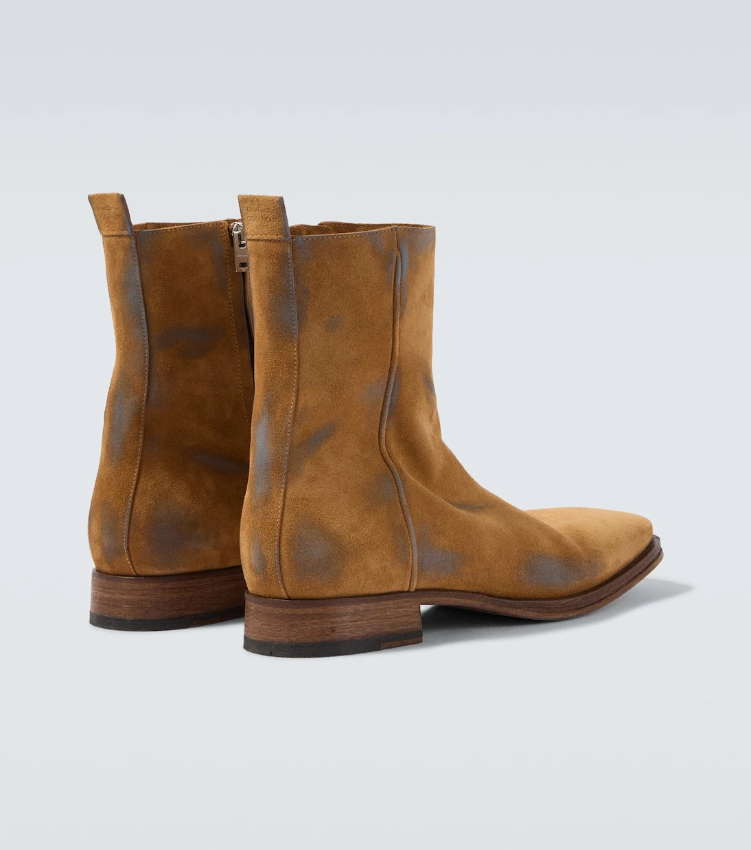 Acne Studios - Distressed suede ankle boots