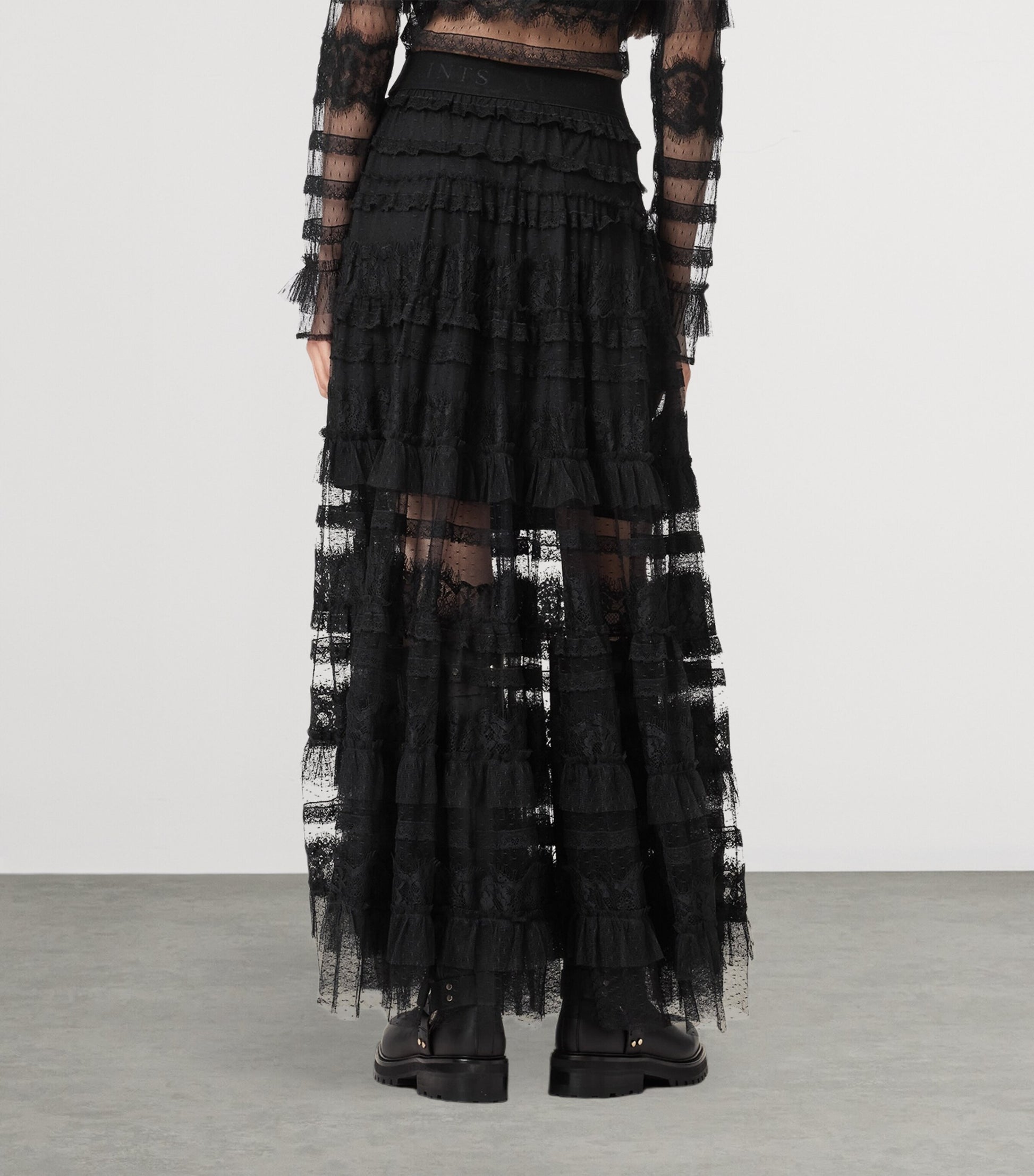 Black Tulle Arlea Skirt