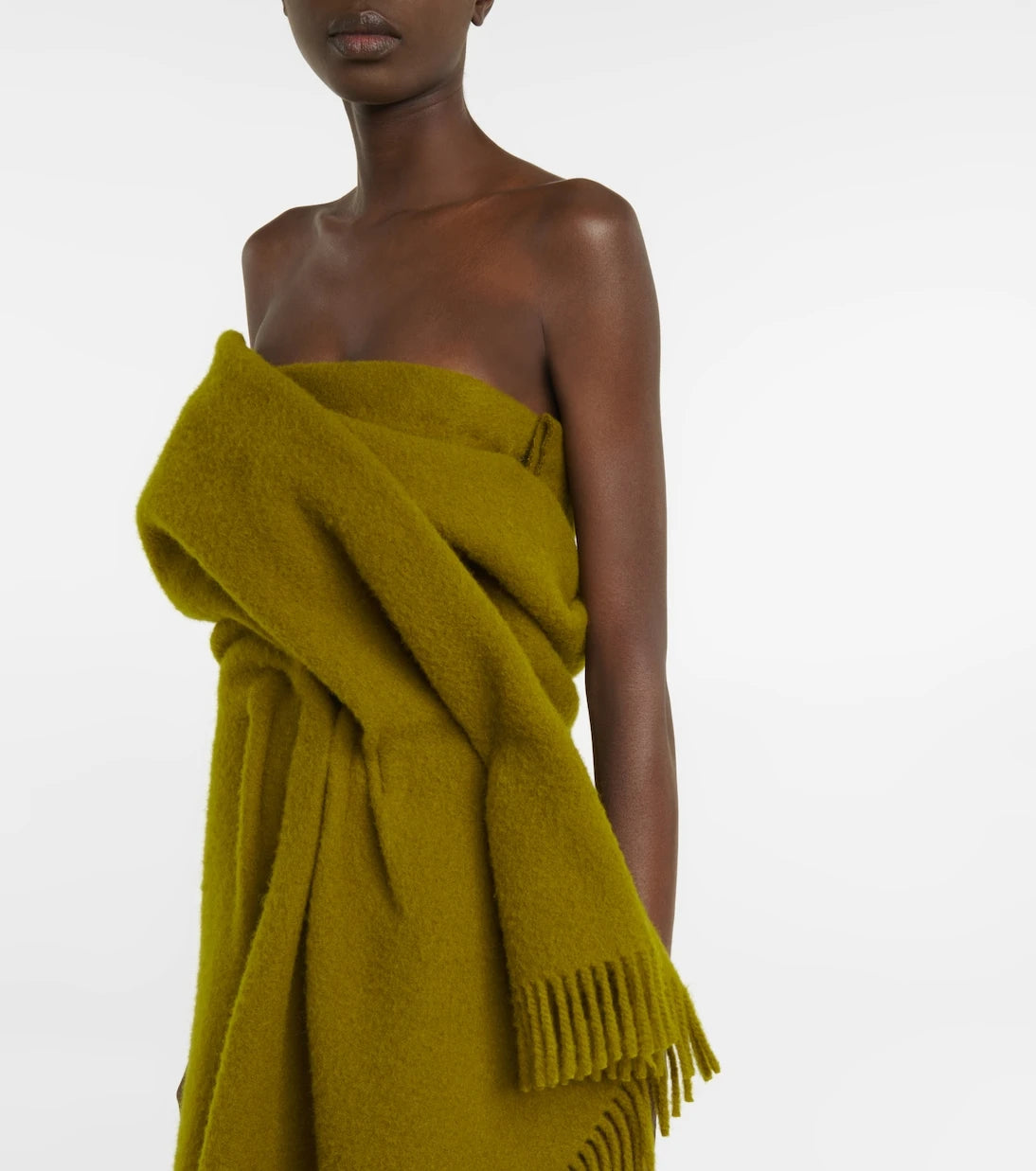 The Row - Nimah wool and mohair maxi dress