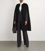 Wolk Morais Black Cashmere Monceau Cape