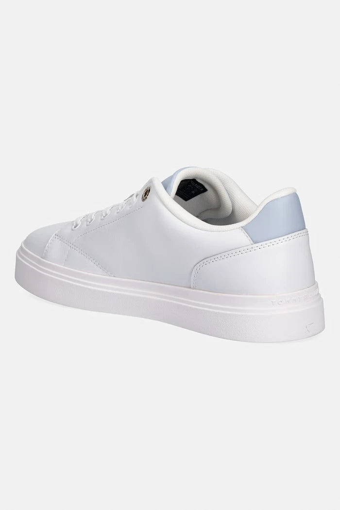 Tommy Hilfiger TH FEMININE CUPSOLE LEATHER kadın düşük spor ayakkabı