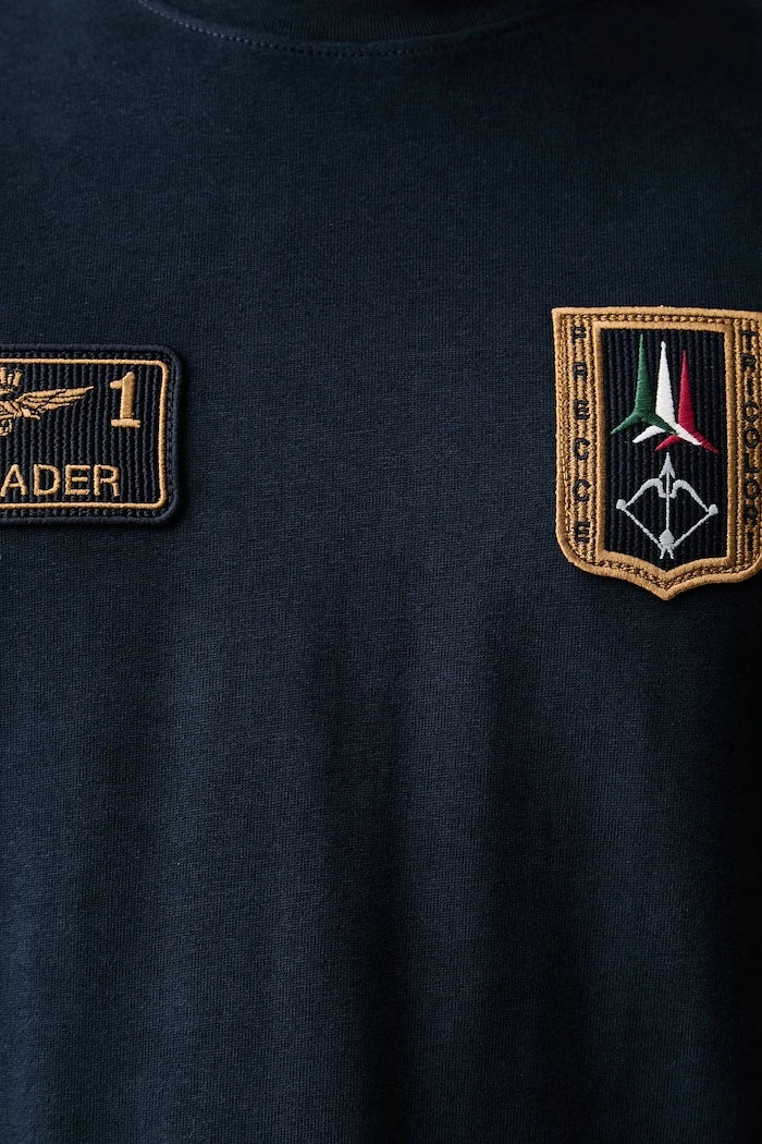 Aeronautica Militare Erkek Pamuk Uzun Kollu Bluz