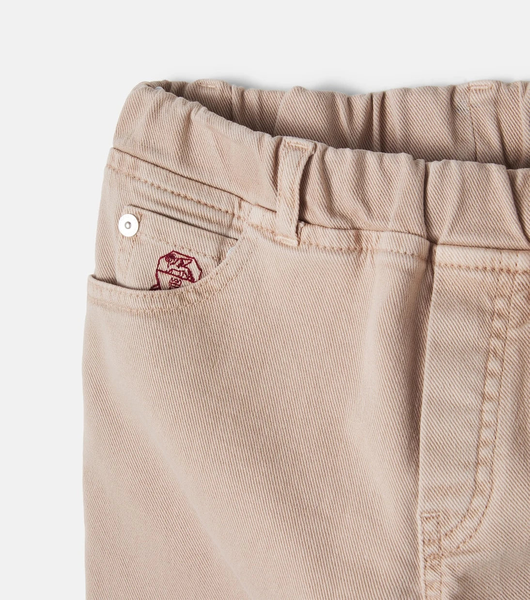 Brunello Cucinelli Kids - Logo jeans