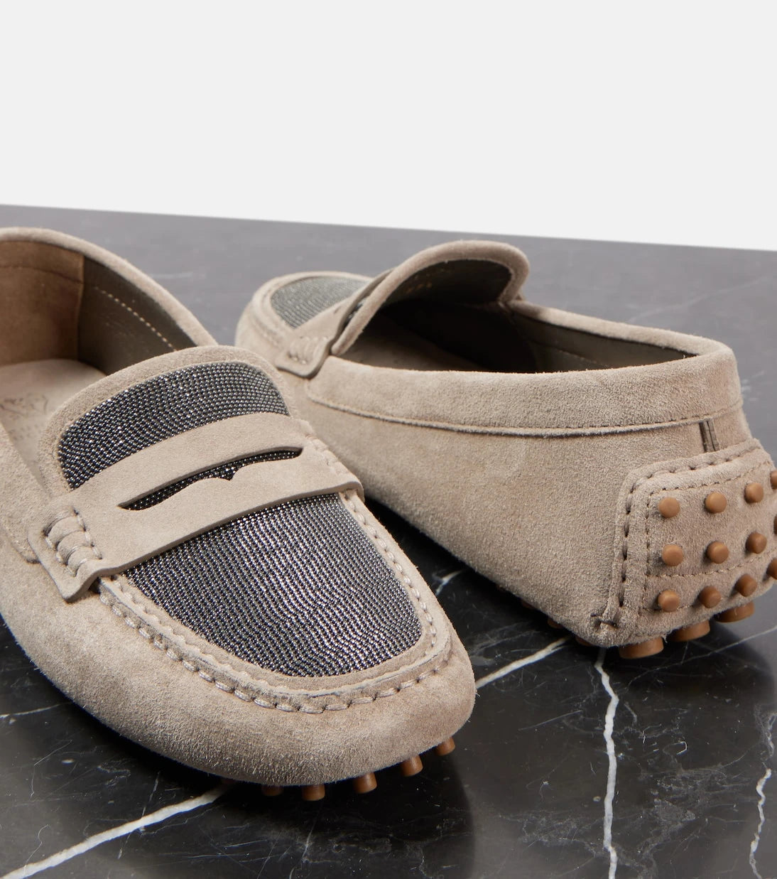 Brunello Cucinelli - Suede loafers