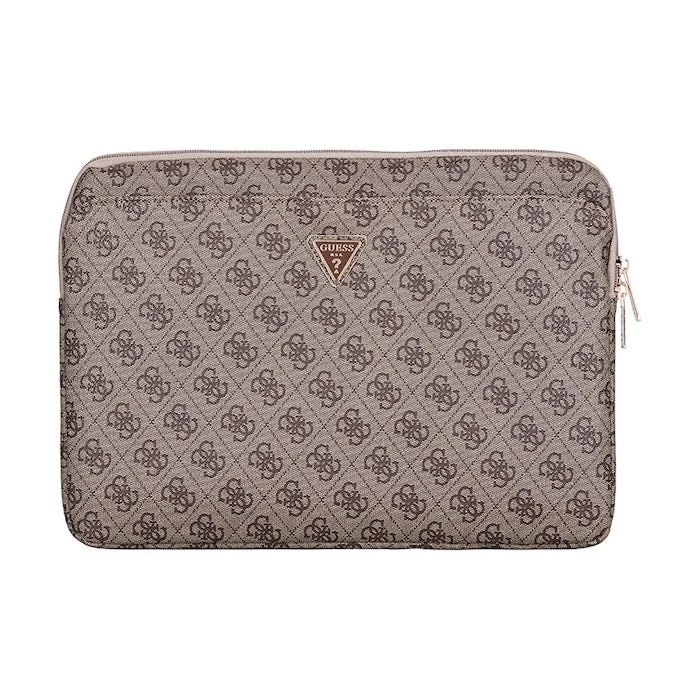 Калъф за лаптоп Guess Sleeve 14" 4G Zipper Pocket Triangle Logo