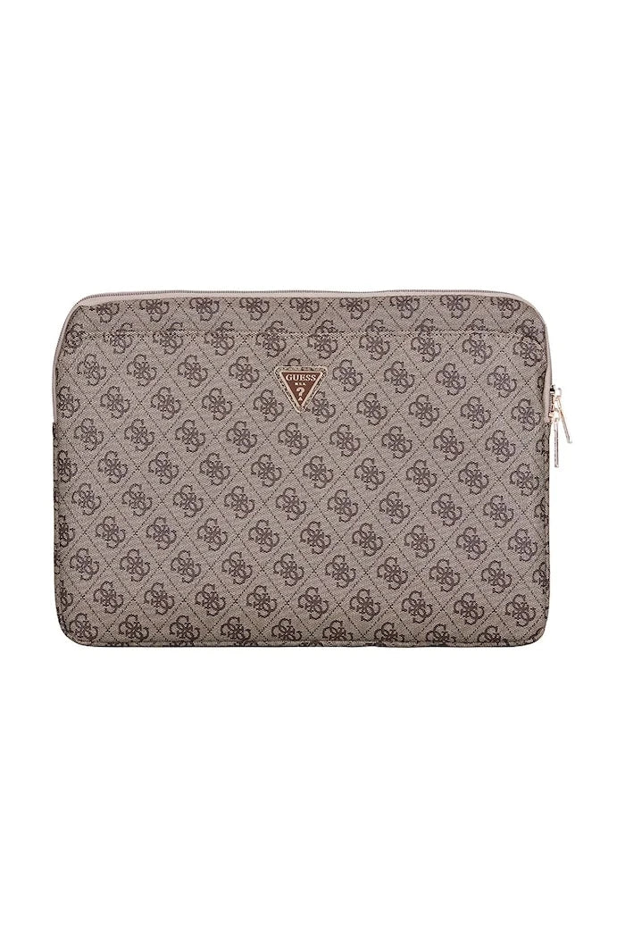 Калъф за лаптоп Guess Sleeve 14" 4G Zipper Pocket Triangle Logo