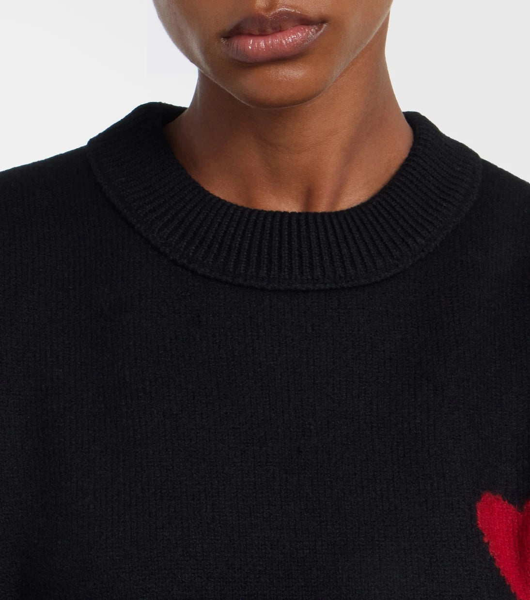 Ami Paris - Ami de Cœur virgin wool sweater