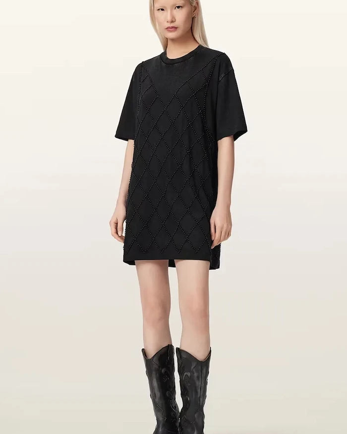 AllSaints Pamuklu Oversize Elbise DARCY