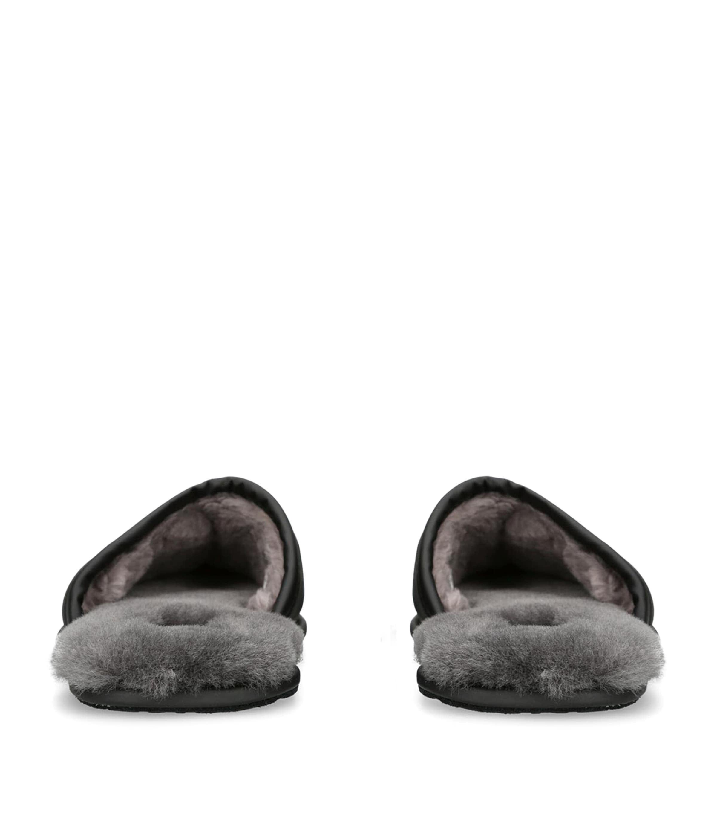 Suede Scuff Slippers