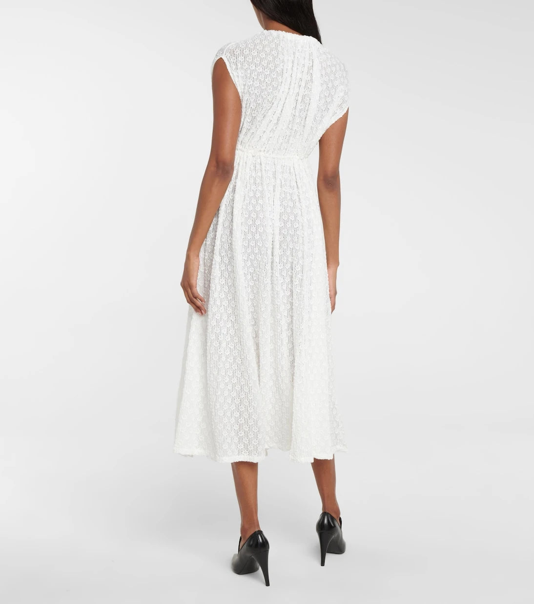Jil Sander - Cloqué jersey midi dress