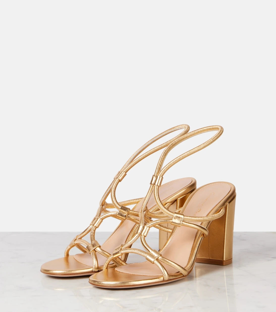 Gianvito Rossi - 85 leather sandals
