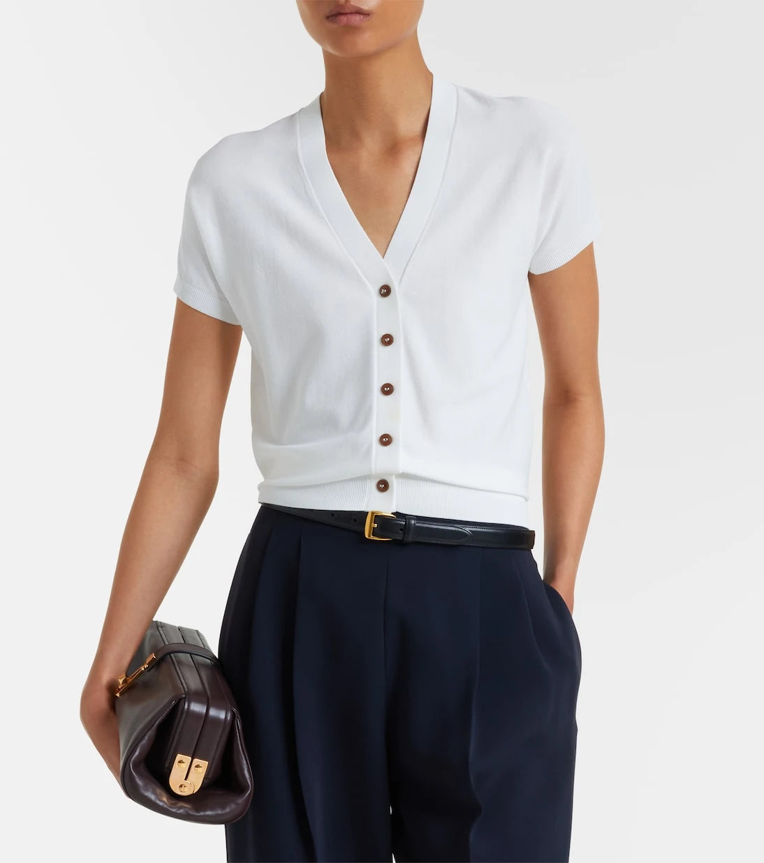 Max Mara - Crêpe cardigan
