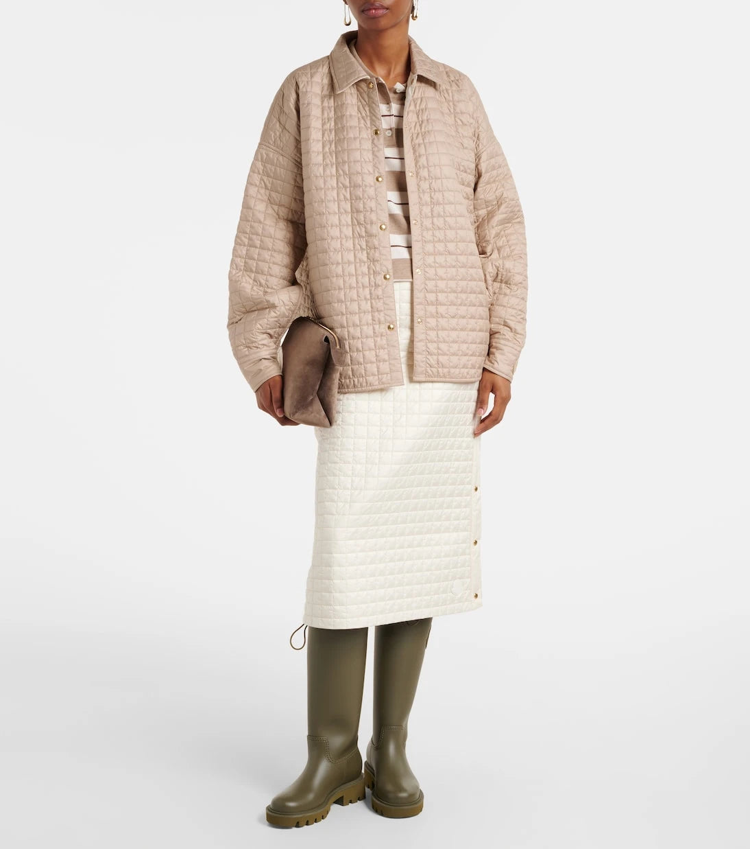 Moncler - Reversible quilted overshirt