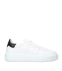 Leather H-Stripes Sneakers WHITE