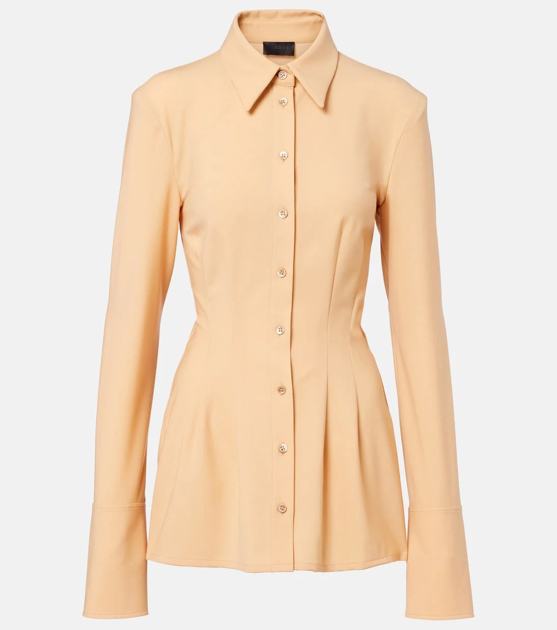 Mugler - Pleated shirt