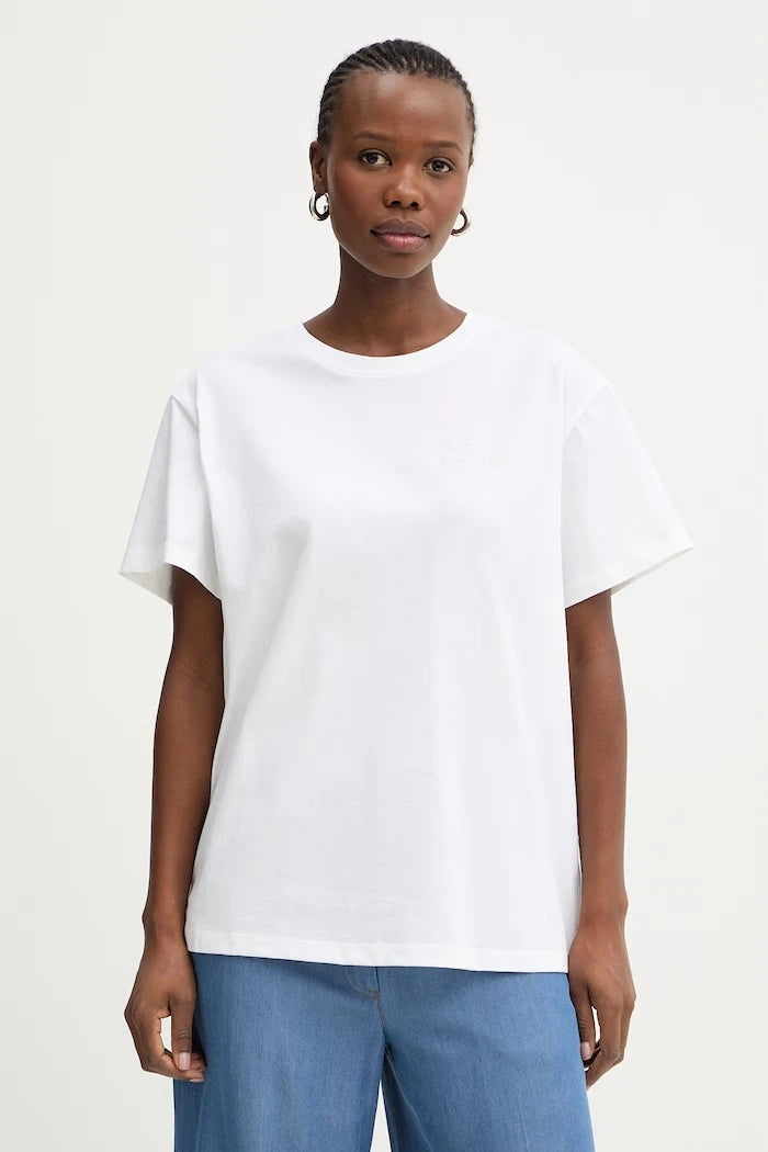 Twinset basic kadın pamuklu tişört
