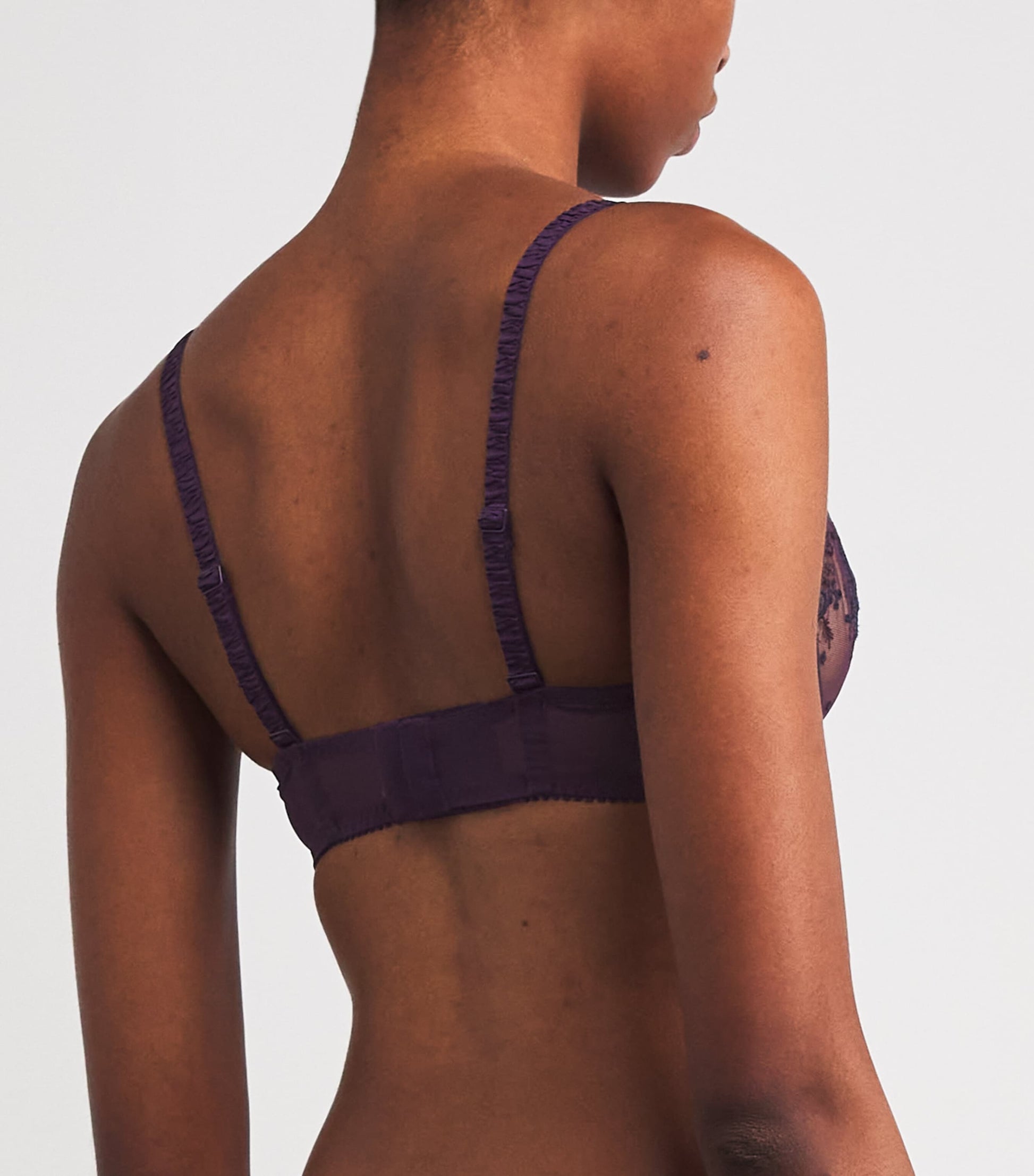 Simone Perele Purple Intrigue Half-Cup Bra