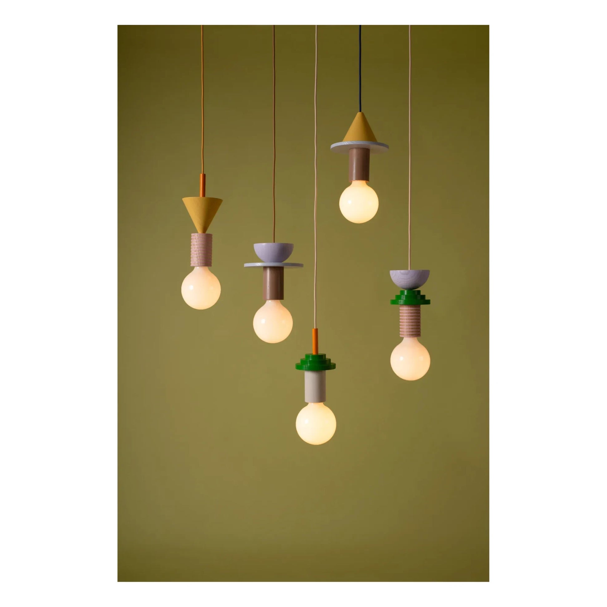 Schneid Studio - Junit Torta Pendant Lamp | Meadow Green