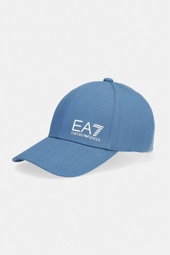 EA7 Emporio Armani pamuklu siperlikli şapka