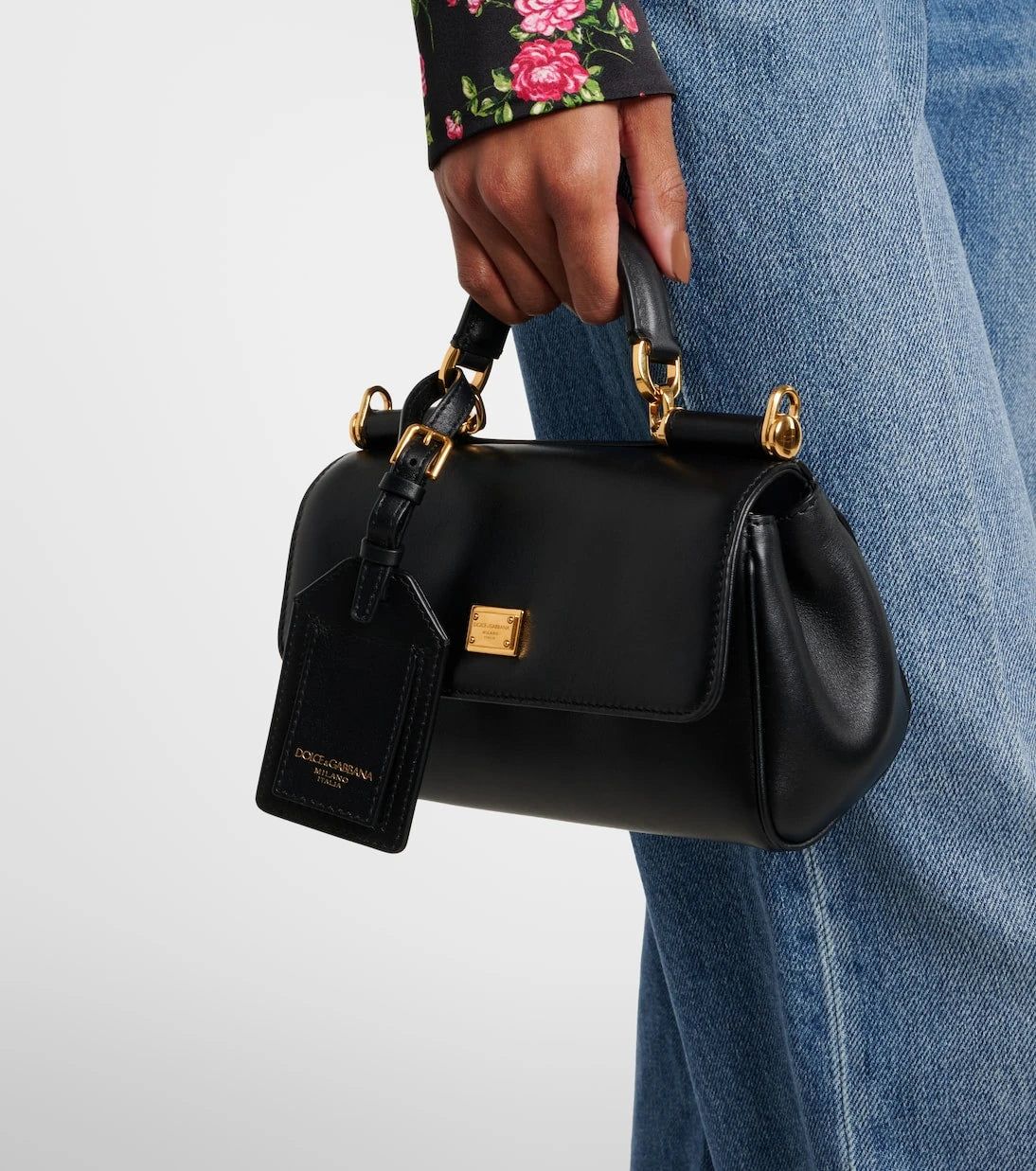 Dolce&Gabbana - My Sicily Small leather tote bag