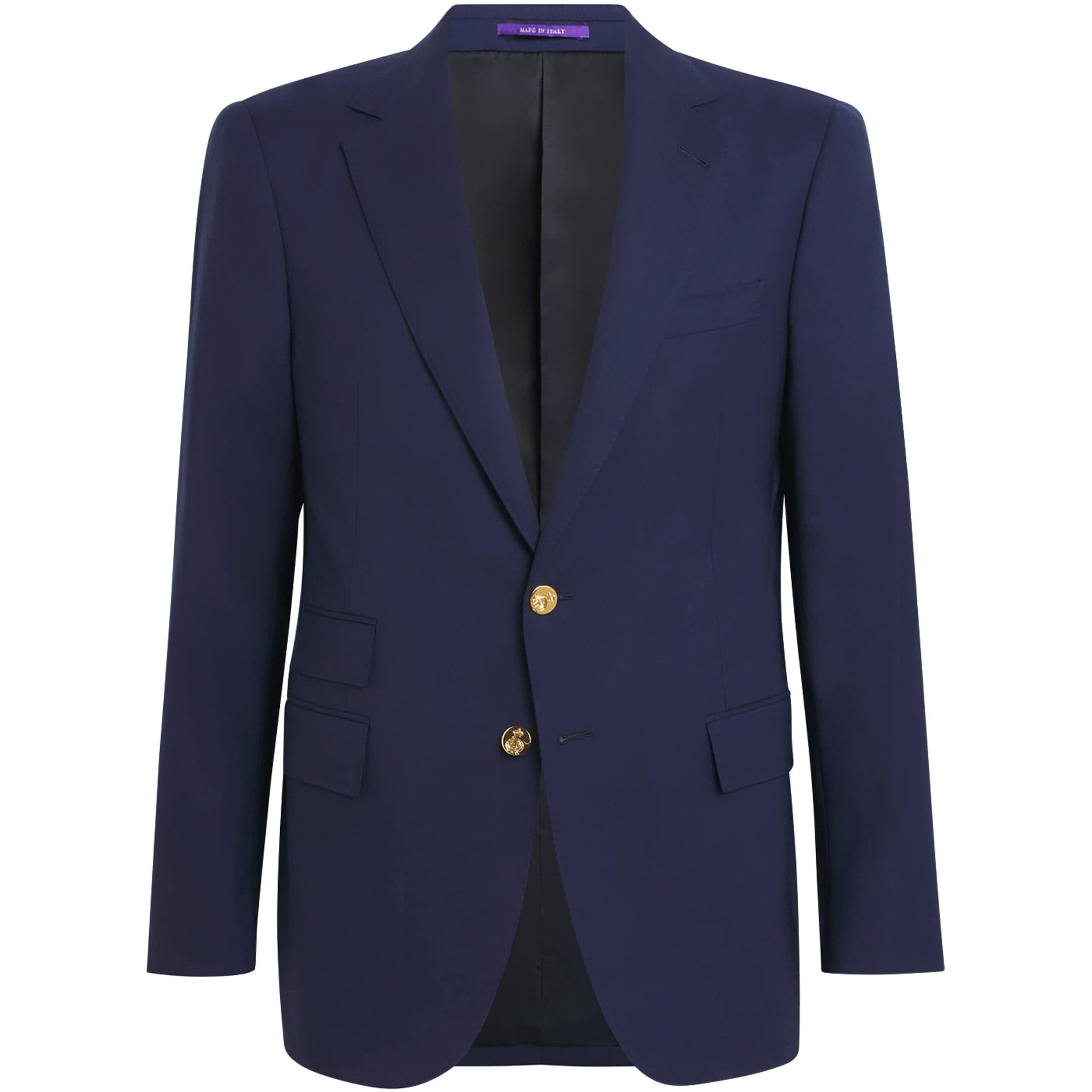Ralph Lauren Purple Label Navy Wool Blazer