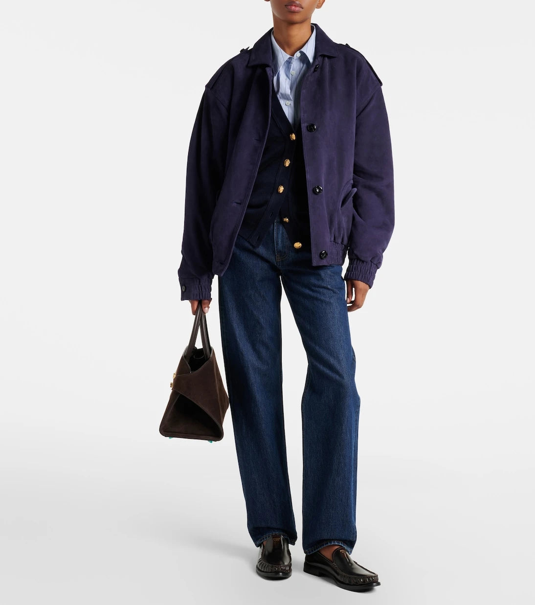Blazé Milano - Viva Charlie suede bomber jacket
