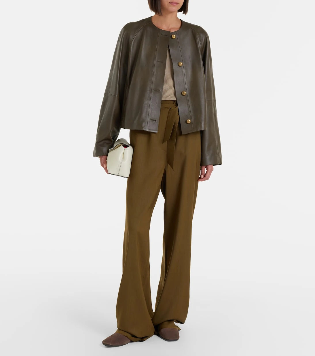 Max Mara - Wool wide-leg pants