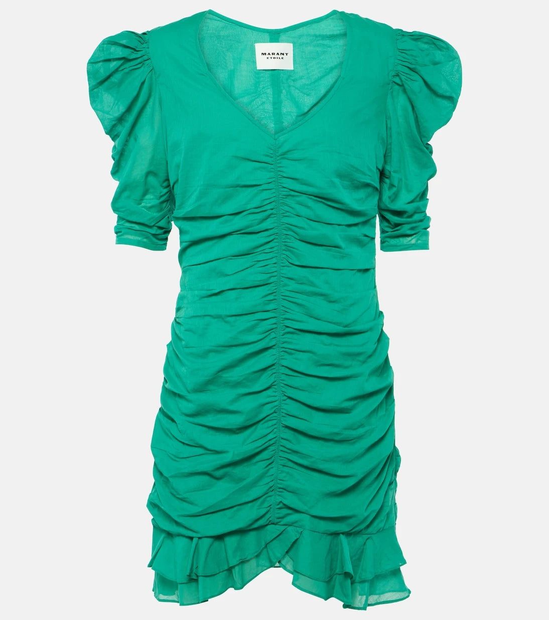Marant Etoile - Sireny draped cotton minidress