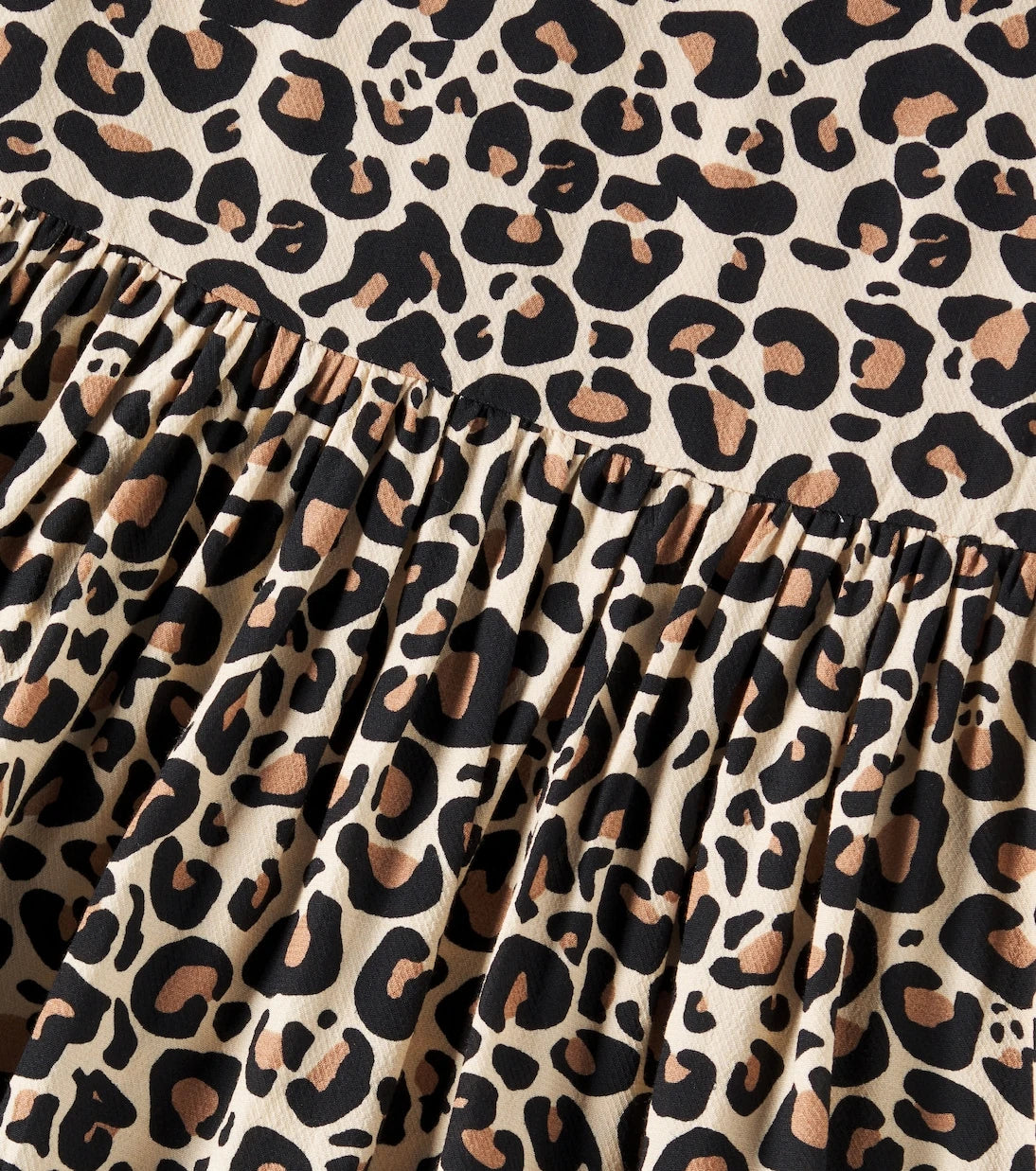 Molo - Cho ruffled leopard-print dress