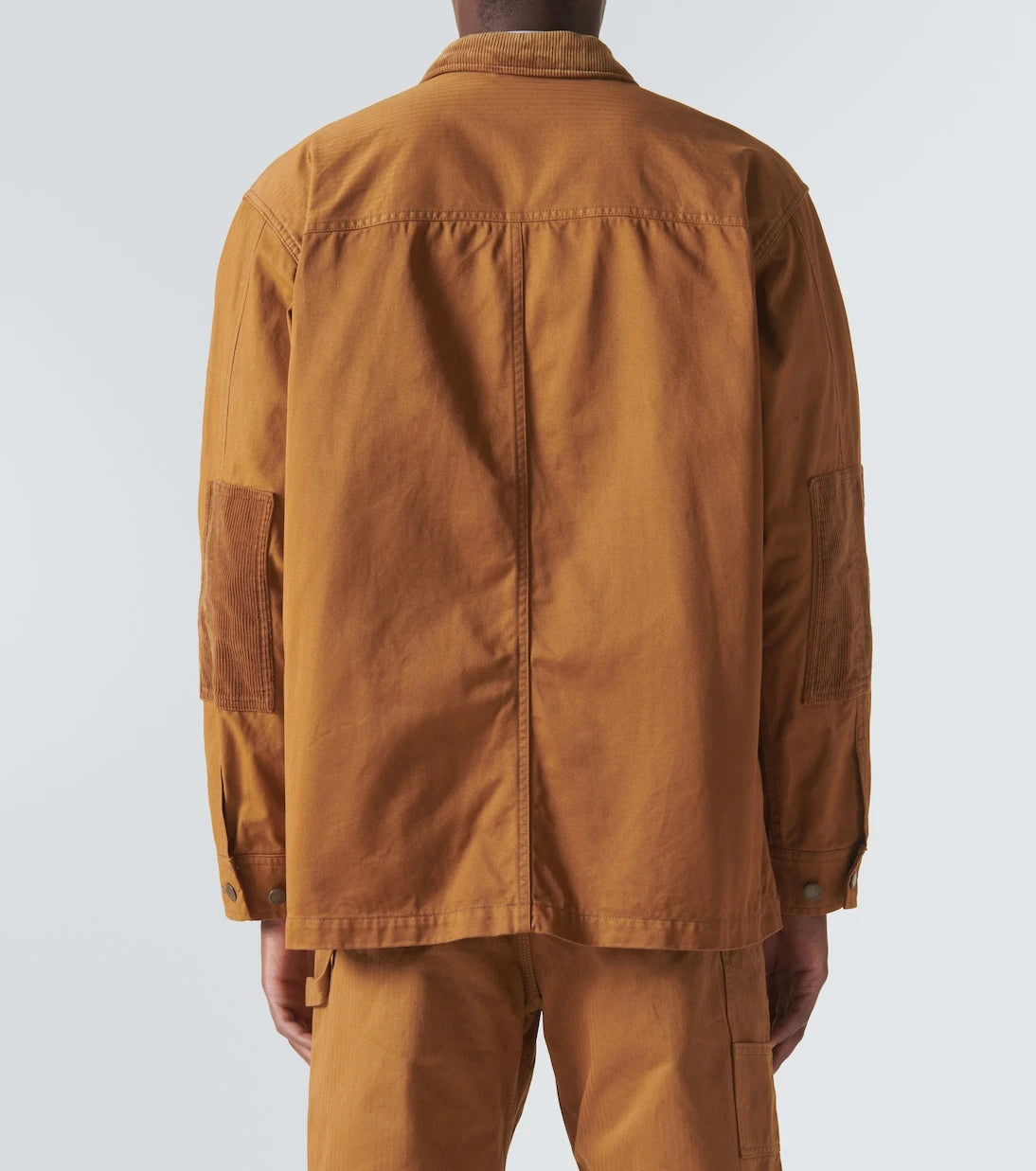 Comme des Garçons Homme - Corduroy-trimmed cotton jacket